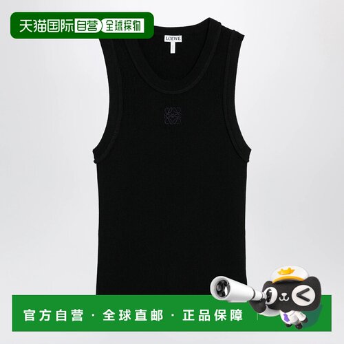 香港直邮LOEWE 女士T恤 S359Y55K51VI1100 AW2026 黑色