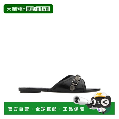 1h可退 【99新未使用】香港直邮Balenciaga 圆头拖鞋 746568WAD4E