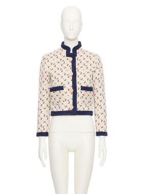 VALENTINO 女士西服 BCJ3Q79LGBDR SS2025 白色 长袖休闲夹克