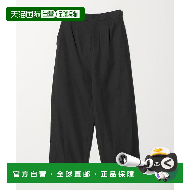 1h可退 日本直邮green label relaxing 系带造型长裤裤子阔腿裤