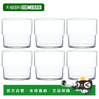 【日本直邮】TOYO SASAKI GLASS东洋佐佐木圆玻璃杯315ml6个装