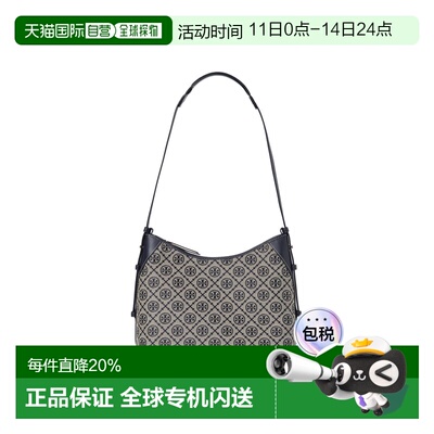 香港直邮TORY BURCH 专柜款 T Monogram 女士单肩手提包 169376