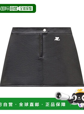 1h可退 香港直邮Courreges 女士 PERCJU001VY0014 VINYL 迷你半身