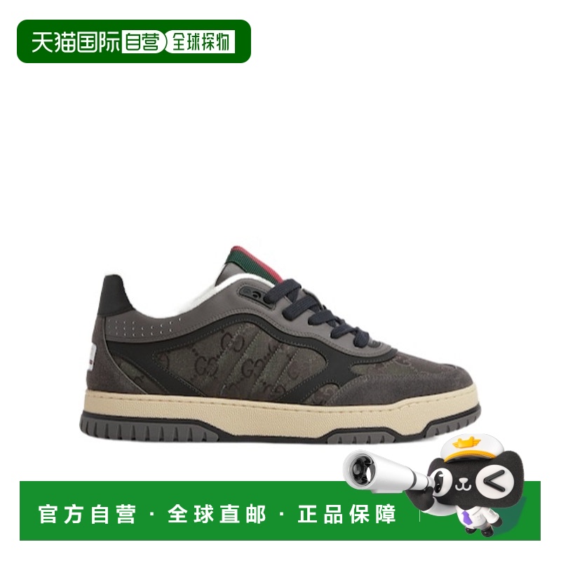 香港直邮25FW Re-Web运动鞋 Men经典古驰板鞋