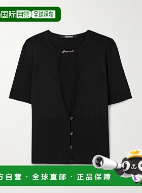 香港直邮Jacquemus 女士 Pralù 精饰剪口针织上衣 24H243KN47023
