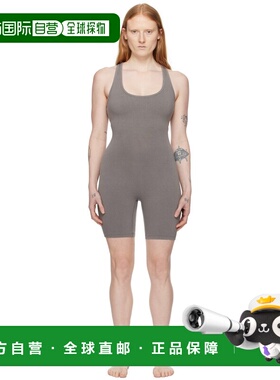 1h可退 香港直邮潮奢 SKIMS 女士 灰色 Outdoor Mid Thigh 连身裤