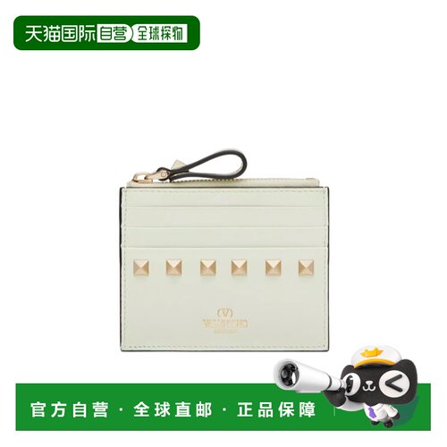 香港直邮VALENTINO 女士钱包 5W2P0T35BOLY9V SS2024 白色 ROCKST