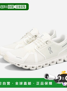 日本直邮ON CLOUD 6 (M) 男士低帮运动鞋白色/白色3MF10071200