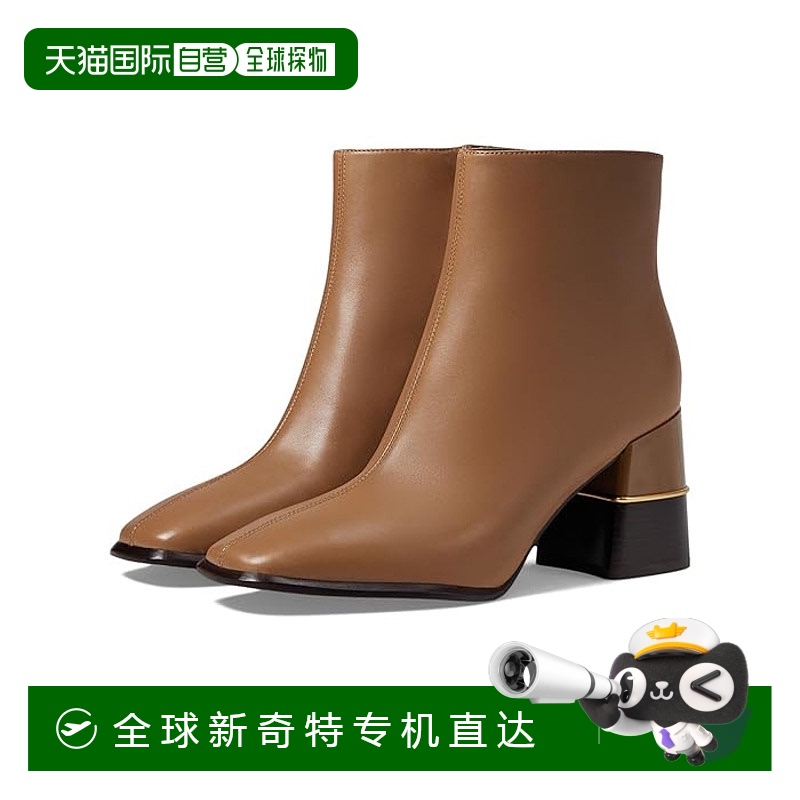 1h可退 香港直邮潮奢 Tory Burch 托里 伯奇 女士 75 mm 皮质脚踝