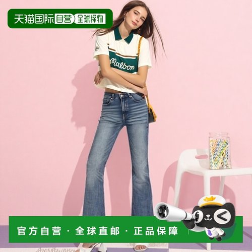 韩国直邮MALBON GOLF 女士女装T恤 M5222PTS52CRM