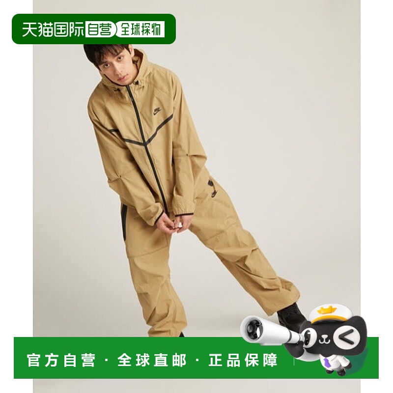 日本直邮Nike 男子Tech Woven Open-Hem长裤 [89890026] 降落伞米