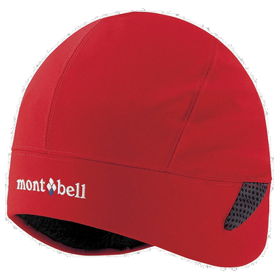 日潮跑腿Montbell蒙贝欧 抓绒护耳保暖帽子 RB/B M 1108843