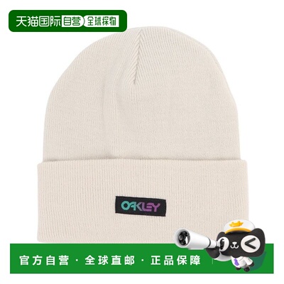 日本直邮OAKLEY 男士针织帽 渐变图案 FOS900707-68S 黑色