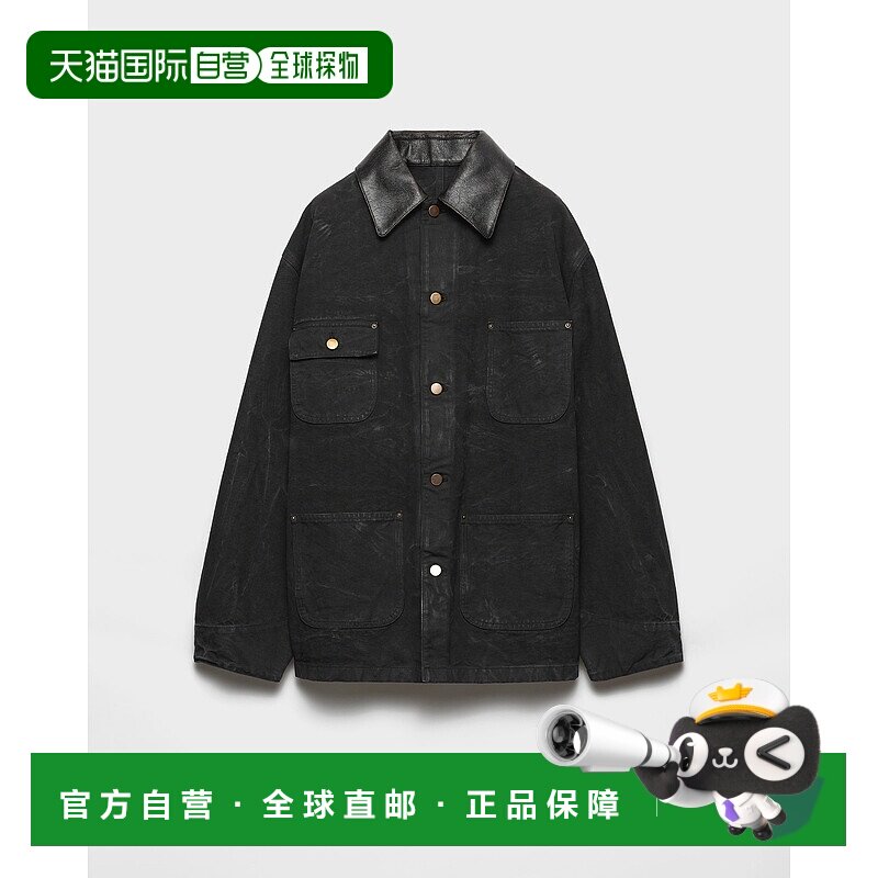 欧洲直邮PRADA（2025）帆布工装夹克