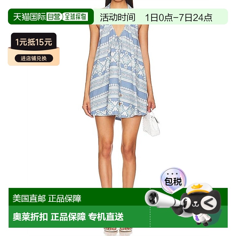 自营free peopleFisher迷你连衣裙河滨组合-河滨组合 美国奥莱直