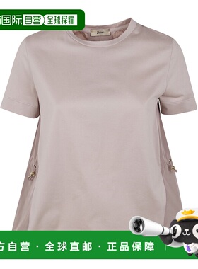 香港直邮HERNO 女士T恤 JG000224D520060984035 SS2026 紫色