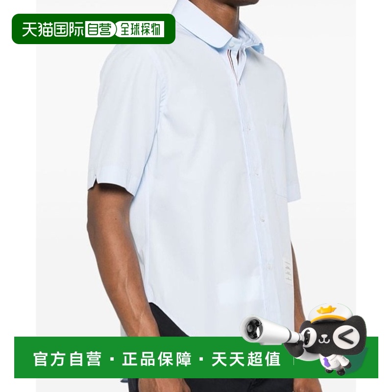 1h可退 香港直邮THOM BROWNE 男士衬衫 MWS322A03113480 SS2025