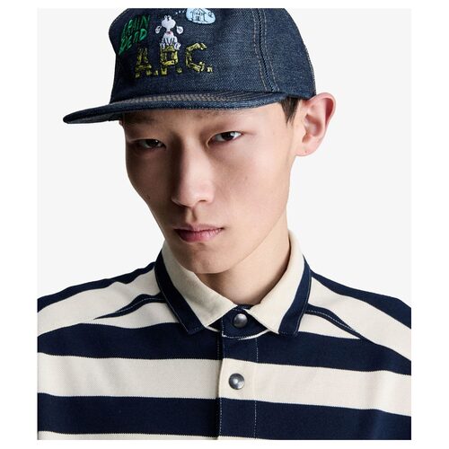 日本直邮A.P.C. × Brain Dead 男女同款 丹宁五片帽 24265109490