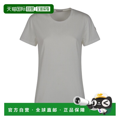 香港直邮MONCLER 女士T恤 938C73200V8058033 SS2025 灰色