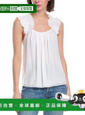 自营 Ramy Brook Leah 上衣 - 白色 美国奥莱直发