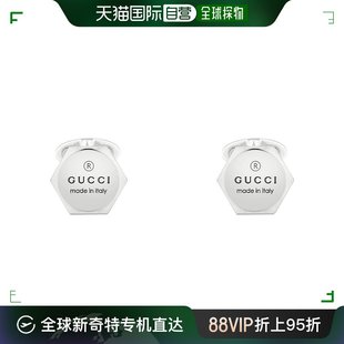 商标六角银袖 扣 古驰 自营GUCCI YBE77916300100U