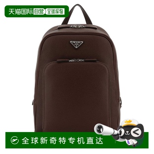 香港直邮潮奢 普拉达 1h可退 Prada 2VZ 男士 三角形標誌拉鍊背包