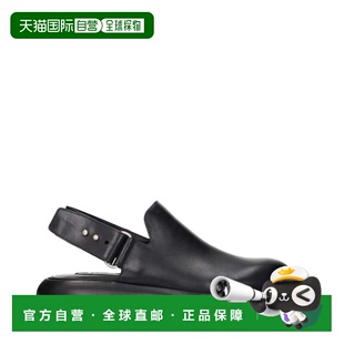 自营Jil Sander Leather Men's Clogs - black 美国奥莱直发