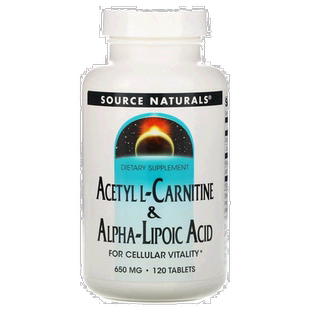 香港直发Source Naturals源美含乙酰L肉碱补充剂有助代谢120片