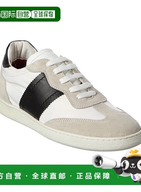 自营 Aquatalia Biagio Suede运动鞋-蓝色 美国奥莱直发男鞋板鞋