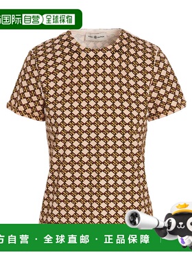 香港直邮Tory Burch 微标圆领T恤 137206650