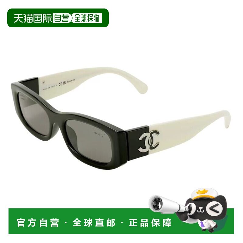 1h可退 香港直邮CHANEL香奈儿 镜腿徽标Logo 不规则形 太阳眼镜