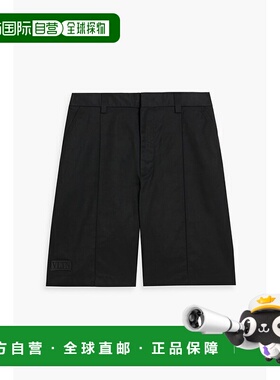 1h可退 香港直邮valentino 华伦天奴 男士 斜纹布短裤 V3RDA947VL