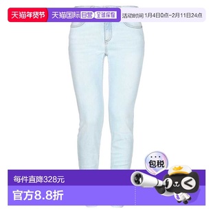 香港直邮Acne Studios 艾克妮 女士 牛仔长裤 blue蓝色 舒适时尚