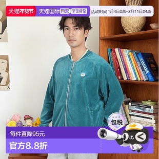 日本直邮PUMA GV天鹅绒夹克 685384 22 绿色彪马