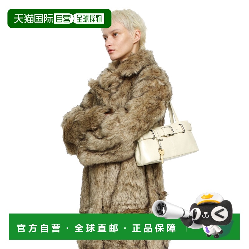 韩国直邮OSOI女士通用款女包SHOULDER BROCLE MINI [STONE CREAM]