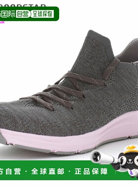 日本直邮MOONSTAR 女士 SNGY L27 钢色/淡紫色系带运动鞋一脚蹬款