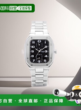 日本直邮MADISON NEW YORK 麦迪逊纽约第五大道双时区男士黑色 MA