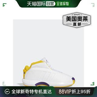 Adidas/阿迪达斯 男士Crazy 1 时尚休闲运动鞋 云白色/大胆金色/