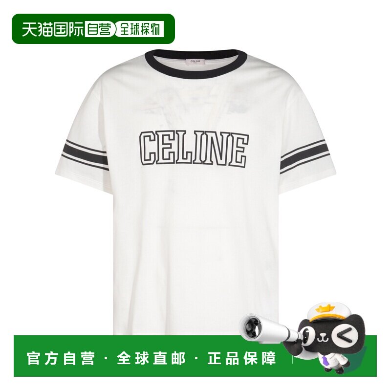 1h可退 香港直邮CELINE 短袖T恤 Men crov男装图片