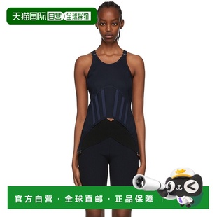 C3045S22NAVY 拼接罗纹针织背心 香港直邮Dion Lee