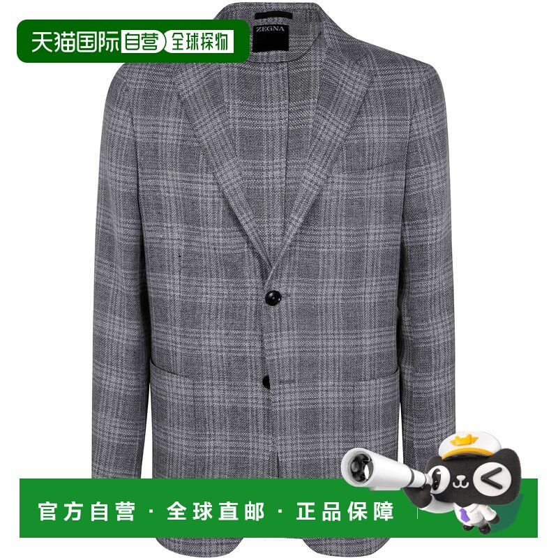 1h可退 香港直邮zegna 杰尼亚 男士 羊毛亚麻夹克 R950719A91DNMG,男装,夹克,淘宝优惠券,粉丝福利购,淘宝优惠卷