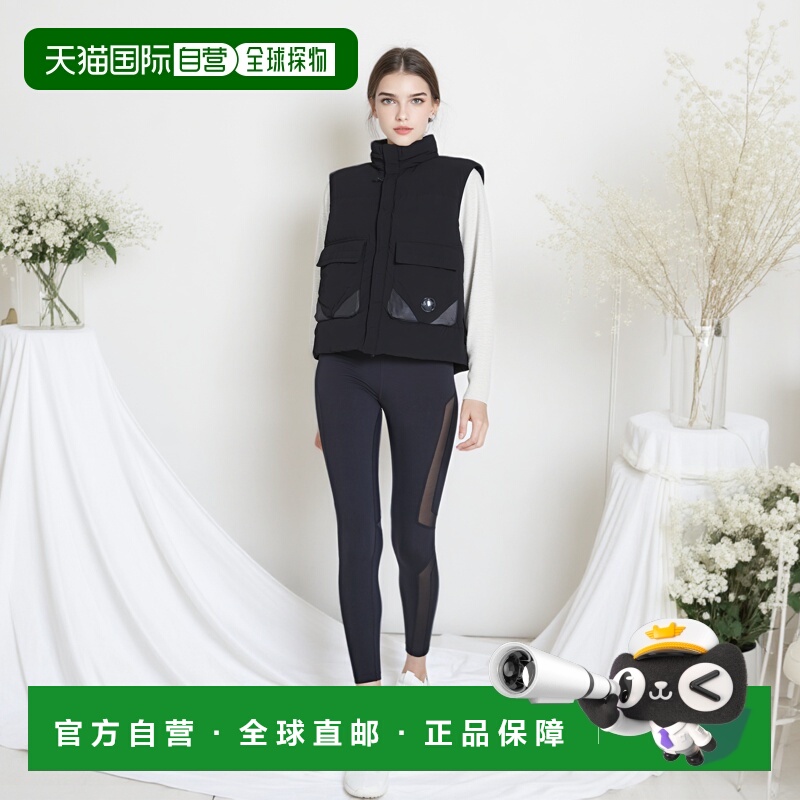 韩国直邮CP COMPANY Eco-Chrome R 混合连帽羽绒马甲 (19CMVE028A