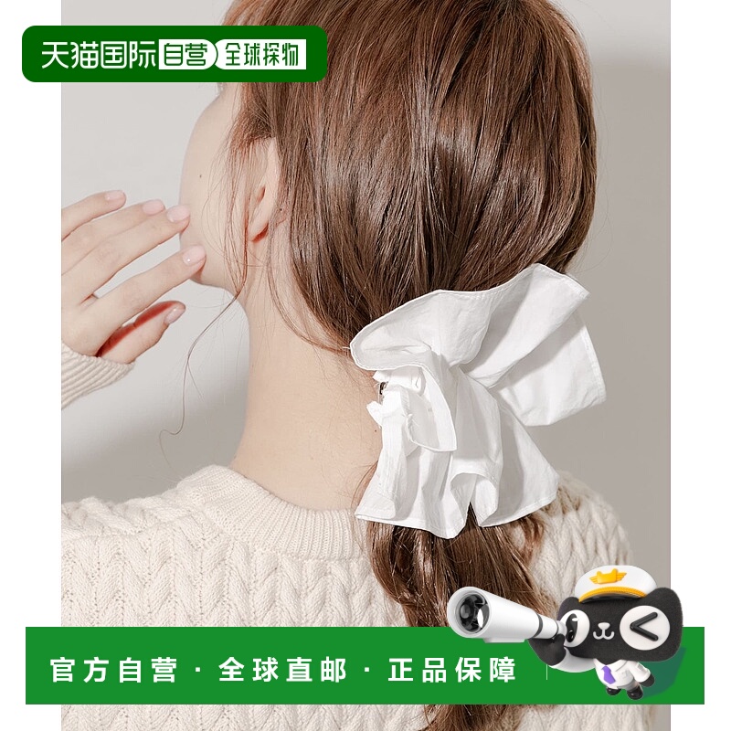 1h可退 日本直邮SMELLY 女士立体褶皱发夹 SMA42RF024