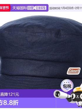 【日本直邮】Coleman科勒曼 男士工作帽 蓝色57~59cm  182-0011