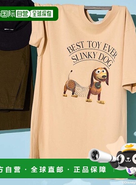1h可退 日本直邮FREAK'S STORE 女士春夏款Slinky狗图案宽松T恤 1