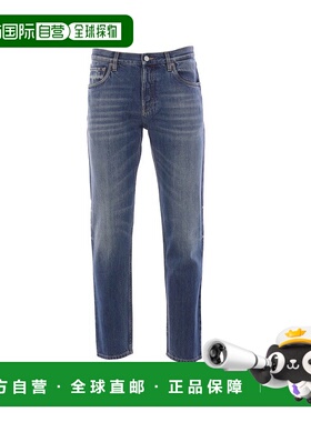 香港直邮Prada 普拉达 男士 徽標貼片牛仔褲 GEP427164B牛仔裤