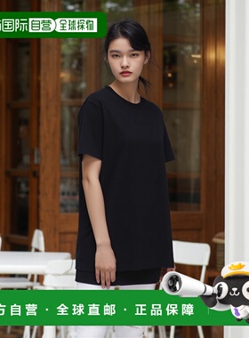 自营 members only女士大圆领 T 恤 - 黑色 美国奥莱直发