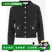 Wool 香港直邮CHLOÉ SS2026 黑色 女士针织衫 CH26SMC07800001