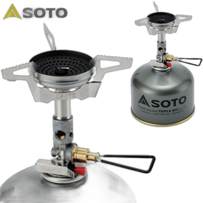 日本直邮SOTO索托 SOD310 微调节炉 Windmaster SOD-310 烧烤户外