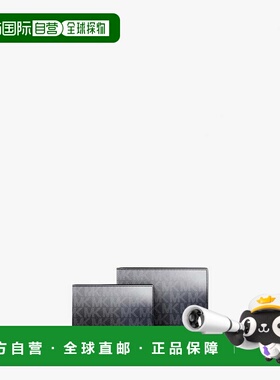 自营michael korsCooper Ombre签名徽标钱包，带Passcase-黑色组